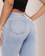 Mid-low Rise Baggy Jeans