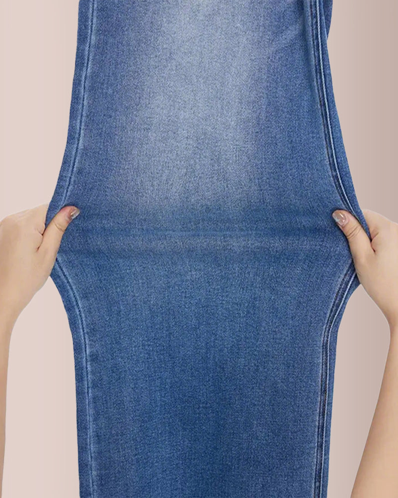 Wide Leg High-waisted Stretchy Jeans