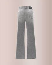 Stretchy High Waist Wide Leg Jeans