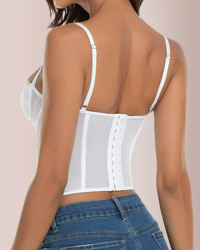Lace Bustier Corset Top