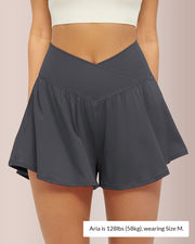 Flowy Crossover Athletic Skort