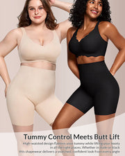 High-Waist Seamless Butt-Lifting Shaper Shorts