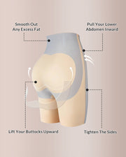 High-Waist Seamless Butt-Lifting Shaper Shorts