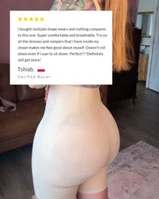 High-Waist Seamless Butt-Lifting Shaper Shorts