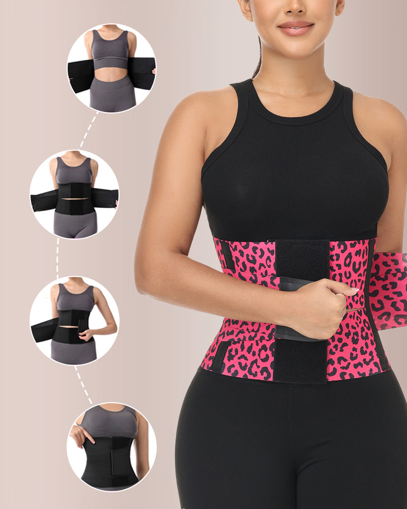 Triple Wrap Adjustable Waist Trainer Belt