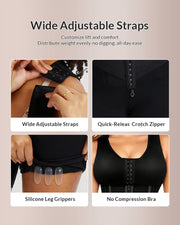 Double Tummy Control Full Body Shapewear