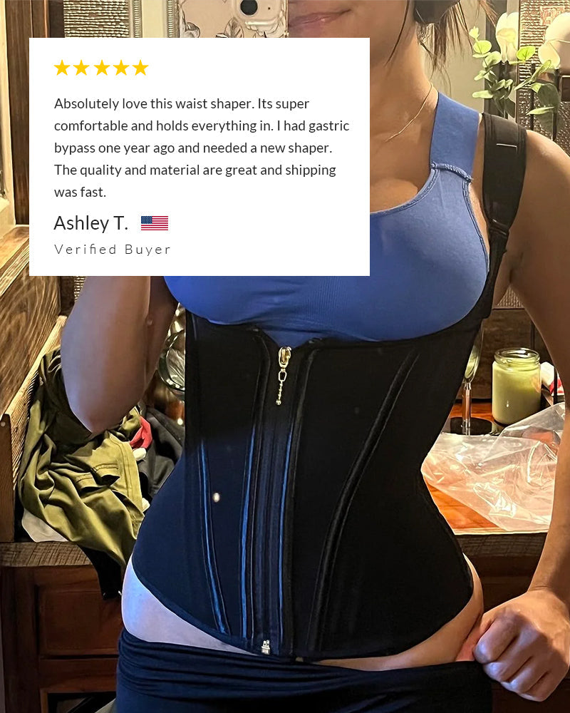 Double Waistband Corset Waist Trainer