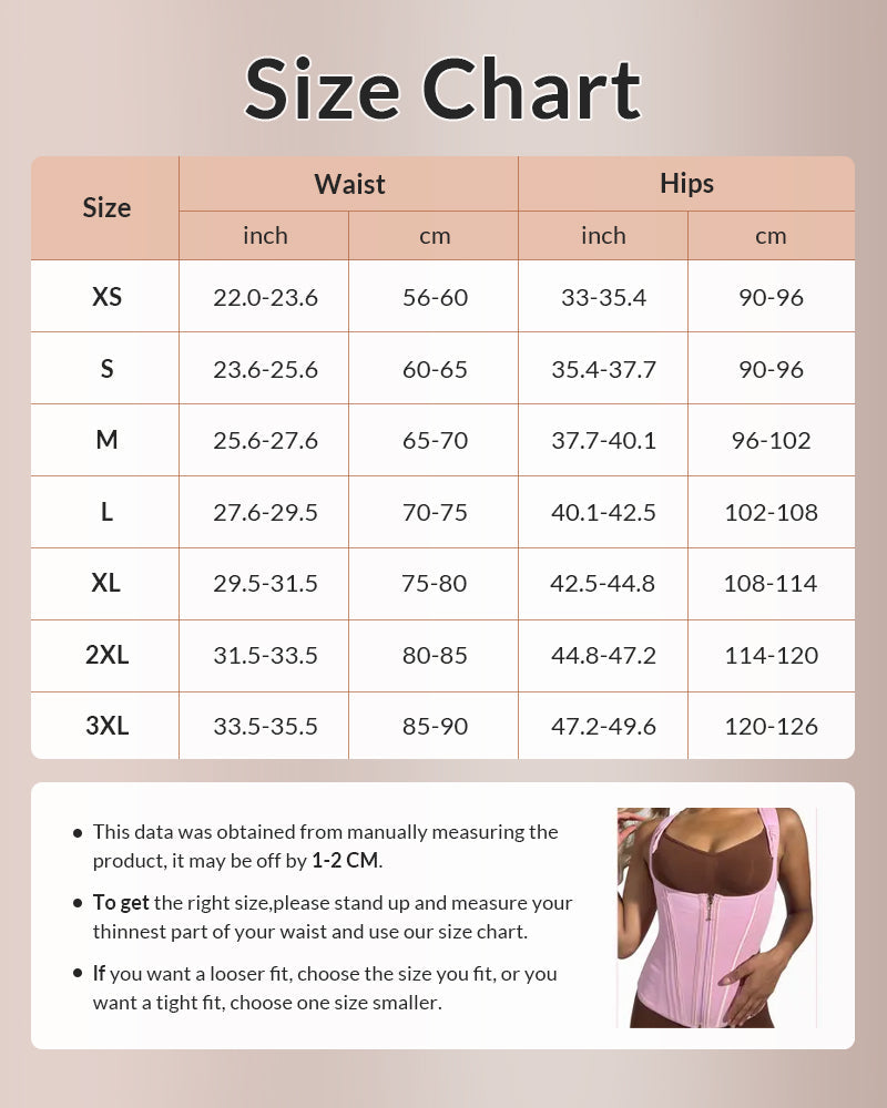 Double Waistband Corset Waist Trainer