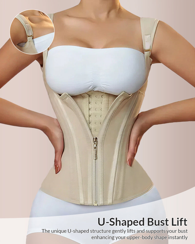 Double Waistband Corset Waist Trainer