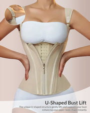 Double Waistband Corset Waist Trainer