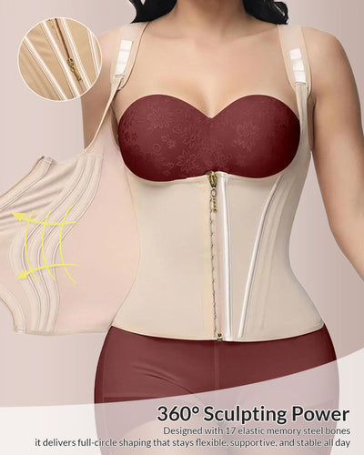 Double Waistband Corset Waist Trainer