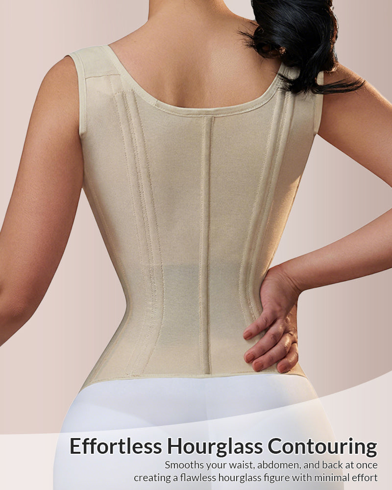 Double Waistband Corset Waist Trainer