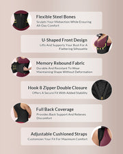 Double Waistband Corset Waist Trainer