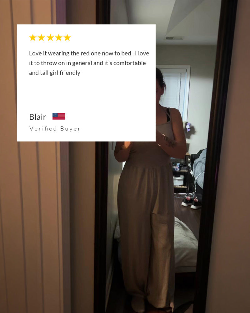 Comfortable Sleeveless Halter Jumpsuit