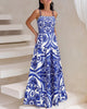 Majolica Print Sling One-Piece Swimsuit