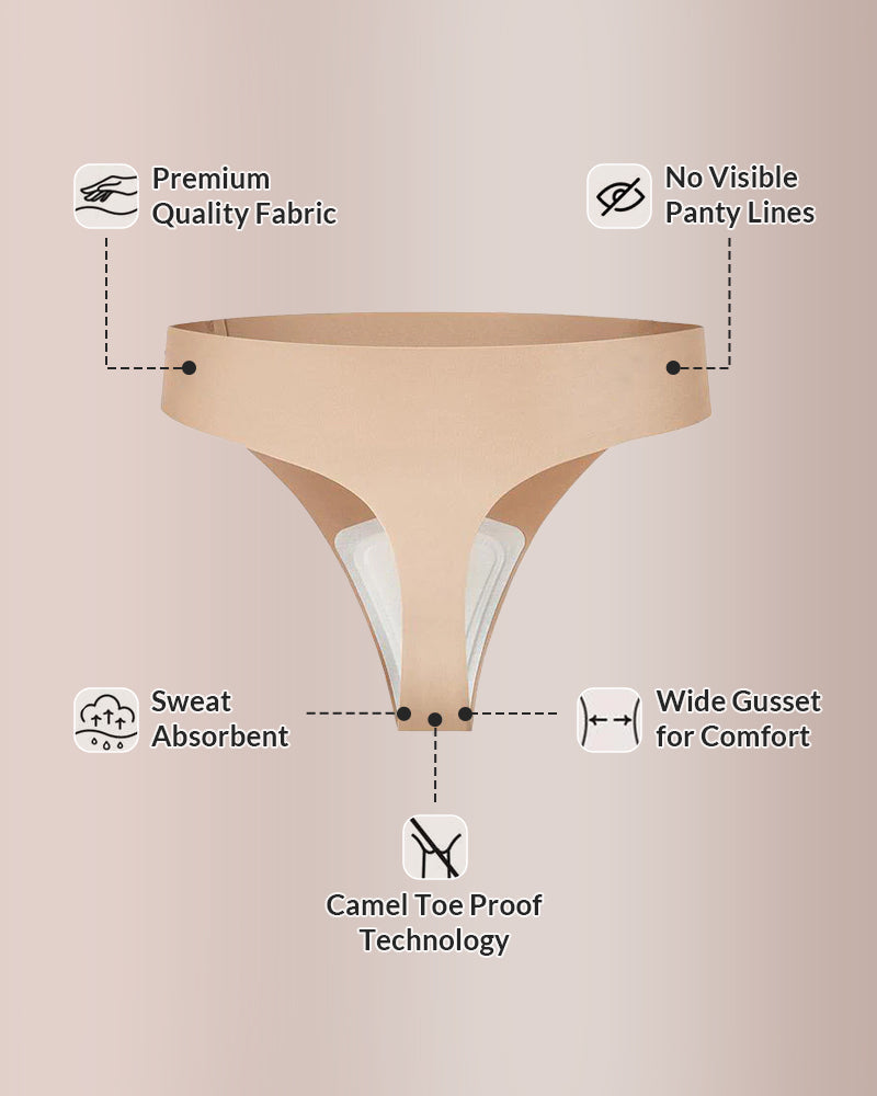 Seamless Invisible Comfort Briefs