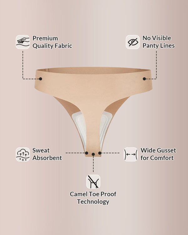 Seamless Invisible Comfort Briefs