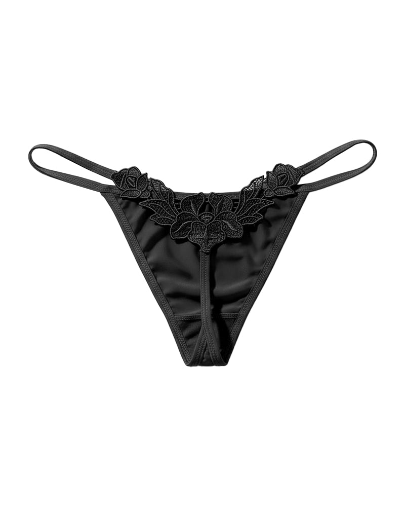 Butterfly Lace V-Cut Brief