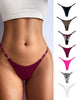 Metal V-Cut Low-Rise Ice Silk Brief