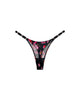 Black Floral Print
