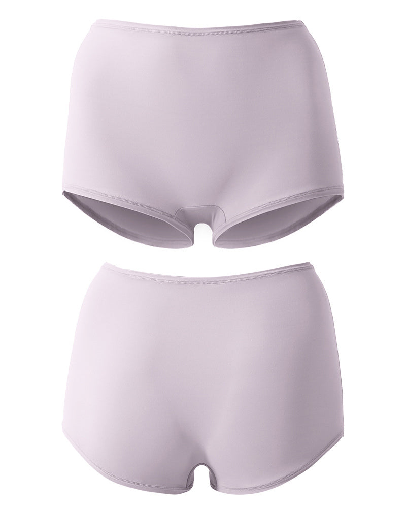 High-Stretch Breathable Mid-Waist Boyshorts