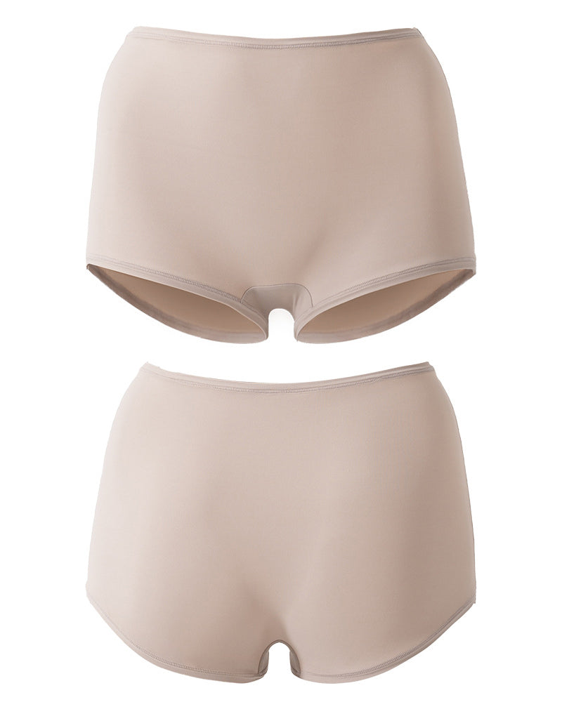 High-Stretch Breathable Mid-Waist Boyshorts