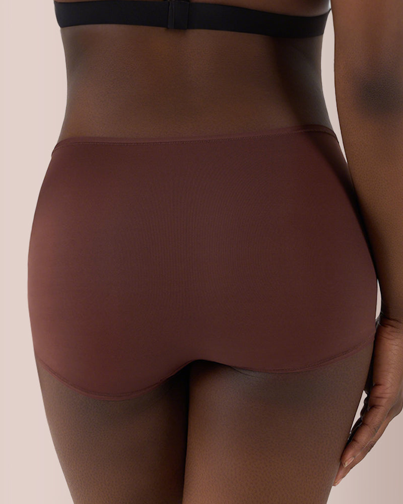 High-Stretch Breathable Mid-Waist Boyshorts