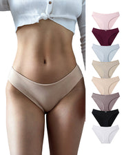 Barely-There Ice Silk Seamless Low-Rise Briefs