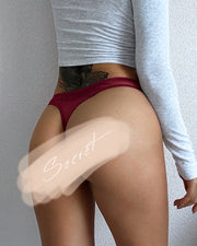 Seductive Sheer Mesh & Lace Thong