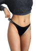 Gradient Rhinestone Thong