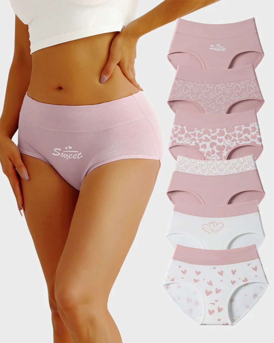 Print Soft Cotton Stretchy Panties