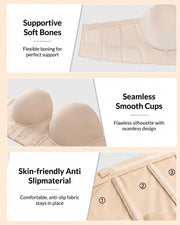 The Low Back Strapless Bra