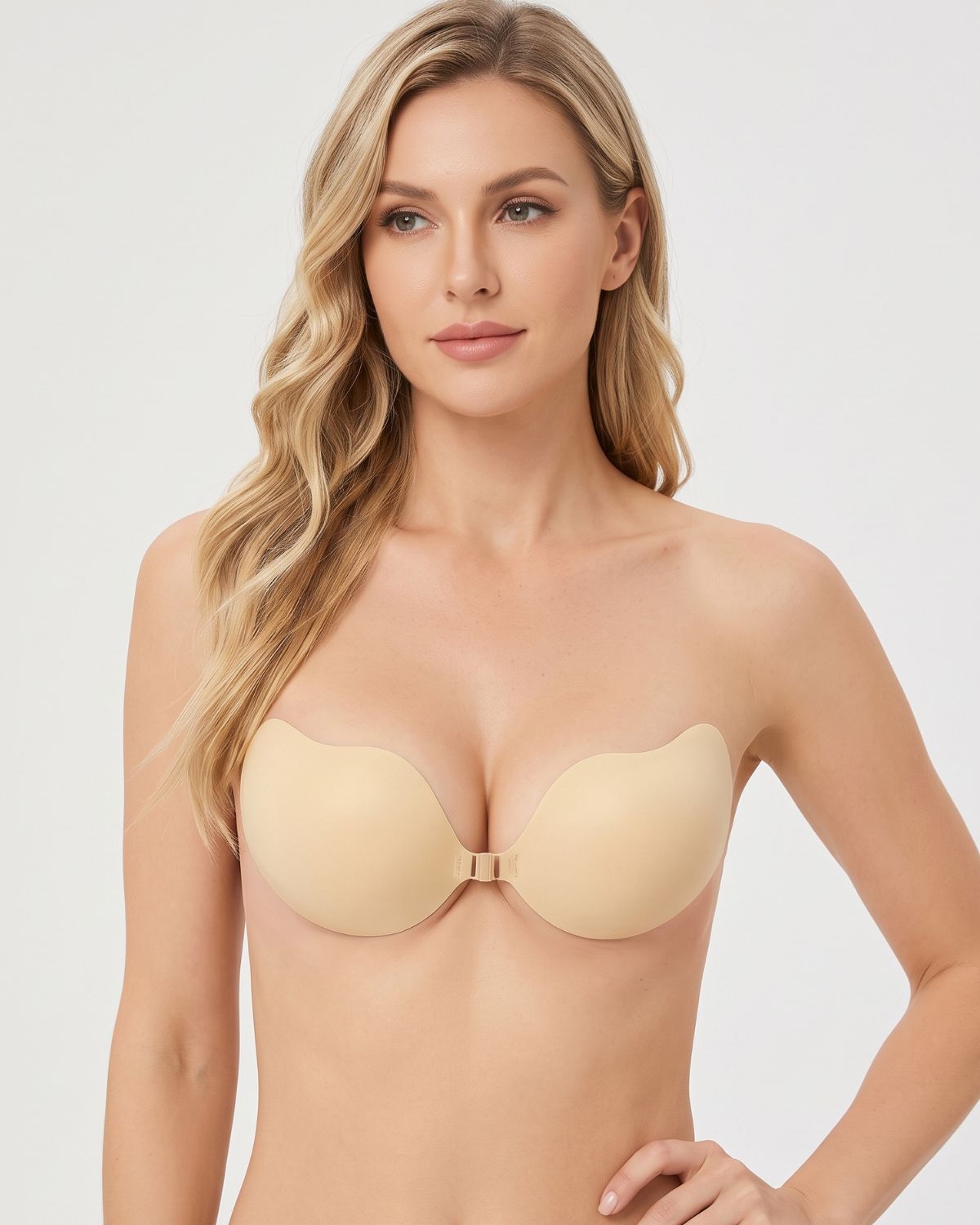 Invisible Push-Up Mango Sticky Bra