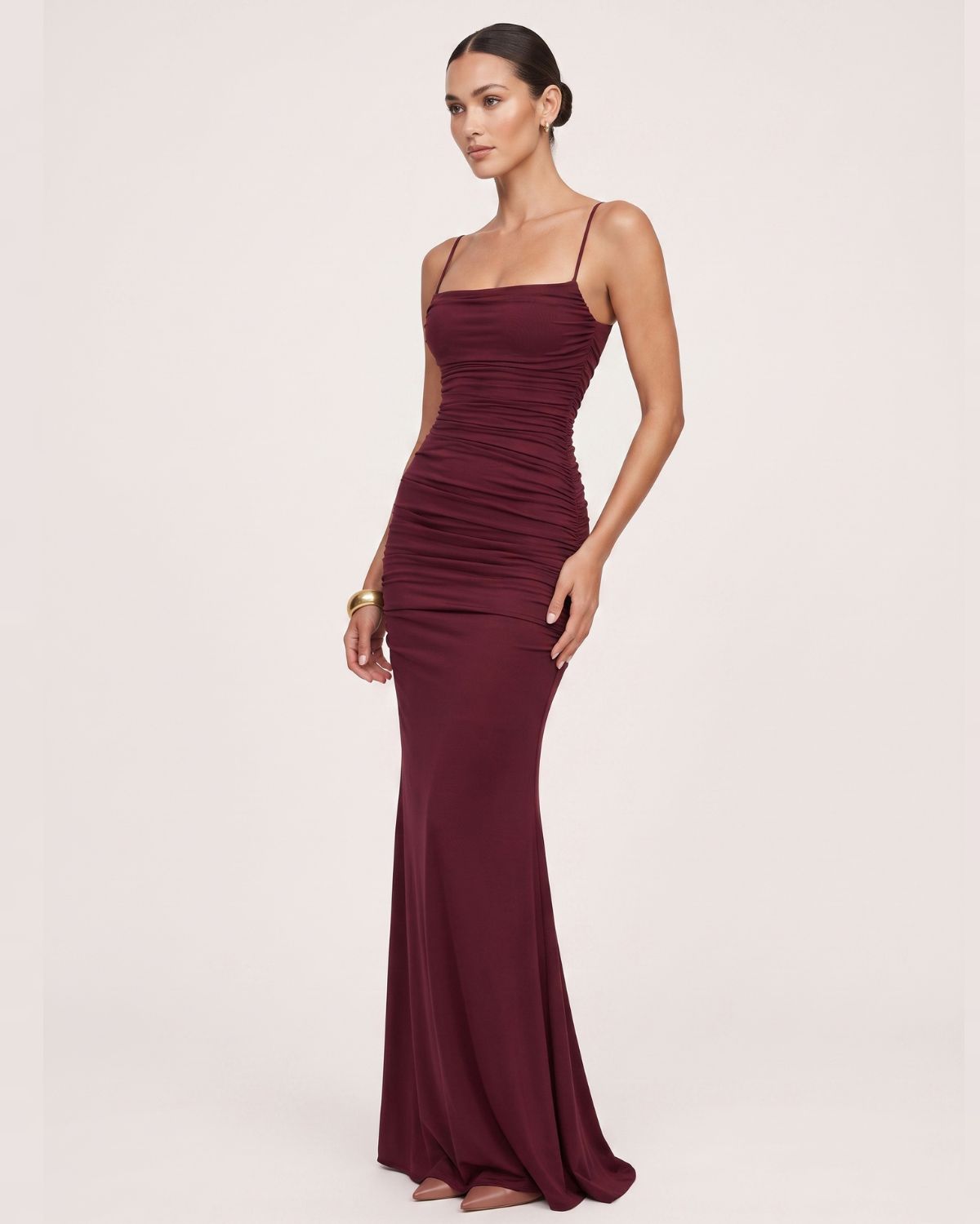Backless Tie Bodycon Evening Dress
