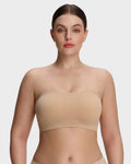 Stay‑Put Wireless Seamless Bandeau Bra