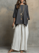 Bohemian Lounge Pants Set – Afslappet pasform