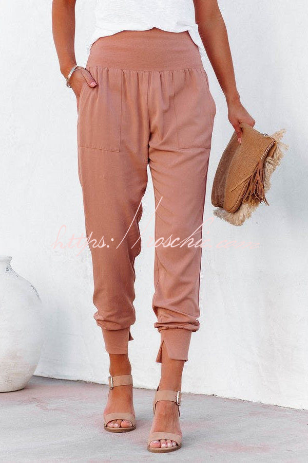Women's Loose Fit Pocketed Joggers – Ankle Length