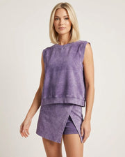 Cotton Sleeveless Tee & Shorts Set