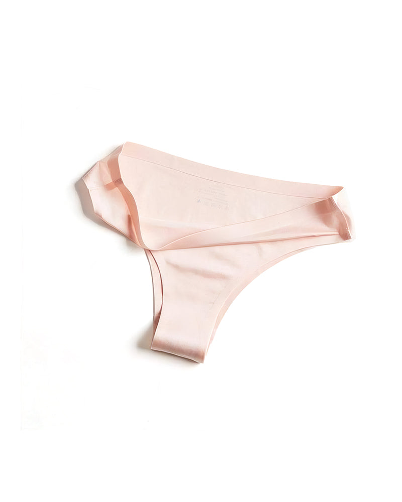 Invisible Microfiber Thong – No-Show Seamless Underwear