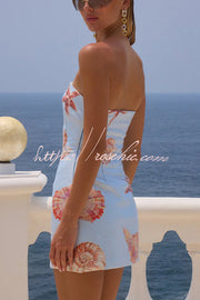 Sequin Strapless Mini Dress | Vacation Party Dress