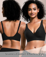 Deep V Lift Seamless Wireless Bra | Smooth Invisible Fit