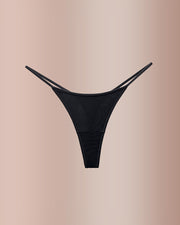 Animal Print Thin Strap Brief