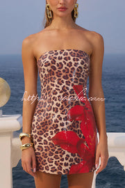 Sequin Strapless Mini Dress | Vacation Party Dress