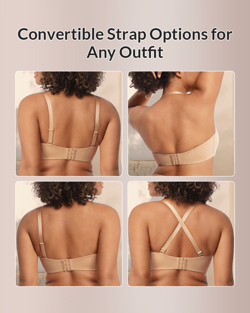 Strapless Bra for Big Bust – Full Coverage Plus Size