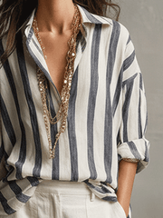 Linen Wide-Leg Pants in Soft Ivory – Relaxed Fit