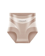 High-Waisted Seamless Ice Silk Shaping Briefs (6 Pack)