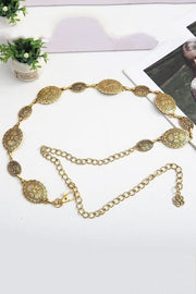 Bohemian Metal Waist Chain – Gold Body Jewelry