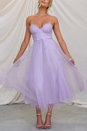 Chiffon Sleeveless Maxi Dress for Parties & Special Occasions
