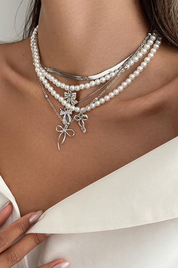 Multi-Layer Alloy Necklace – Sweet Stacked Style