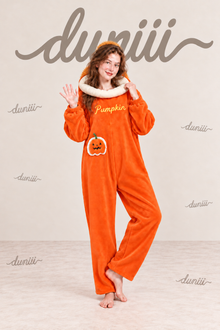 Duniii Monster Character Onesie with Contrast Pocket